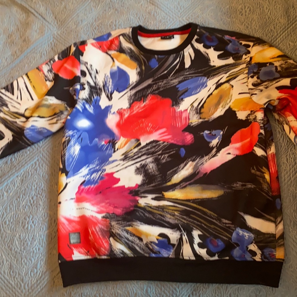 Multicolored crewneck